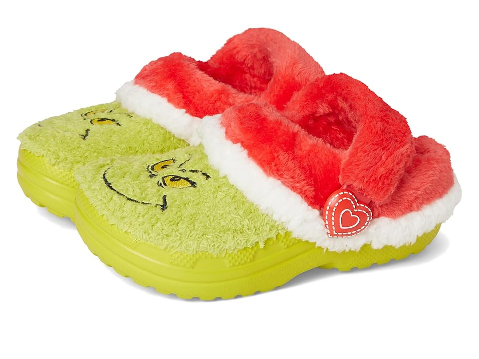 Crocs Kids The Grinch Classic Lined Clog Kids Shoes The Grinch : 10 Toddler M, EVA | Zappos