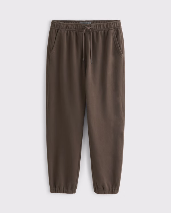 Men's Essential Cinched Sweatpant | Men's Bottoms | Abercrombie.com | Abercrombie & Fitch (US)