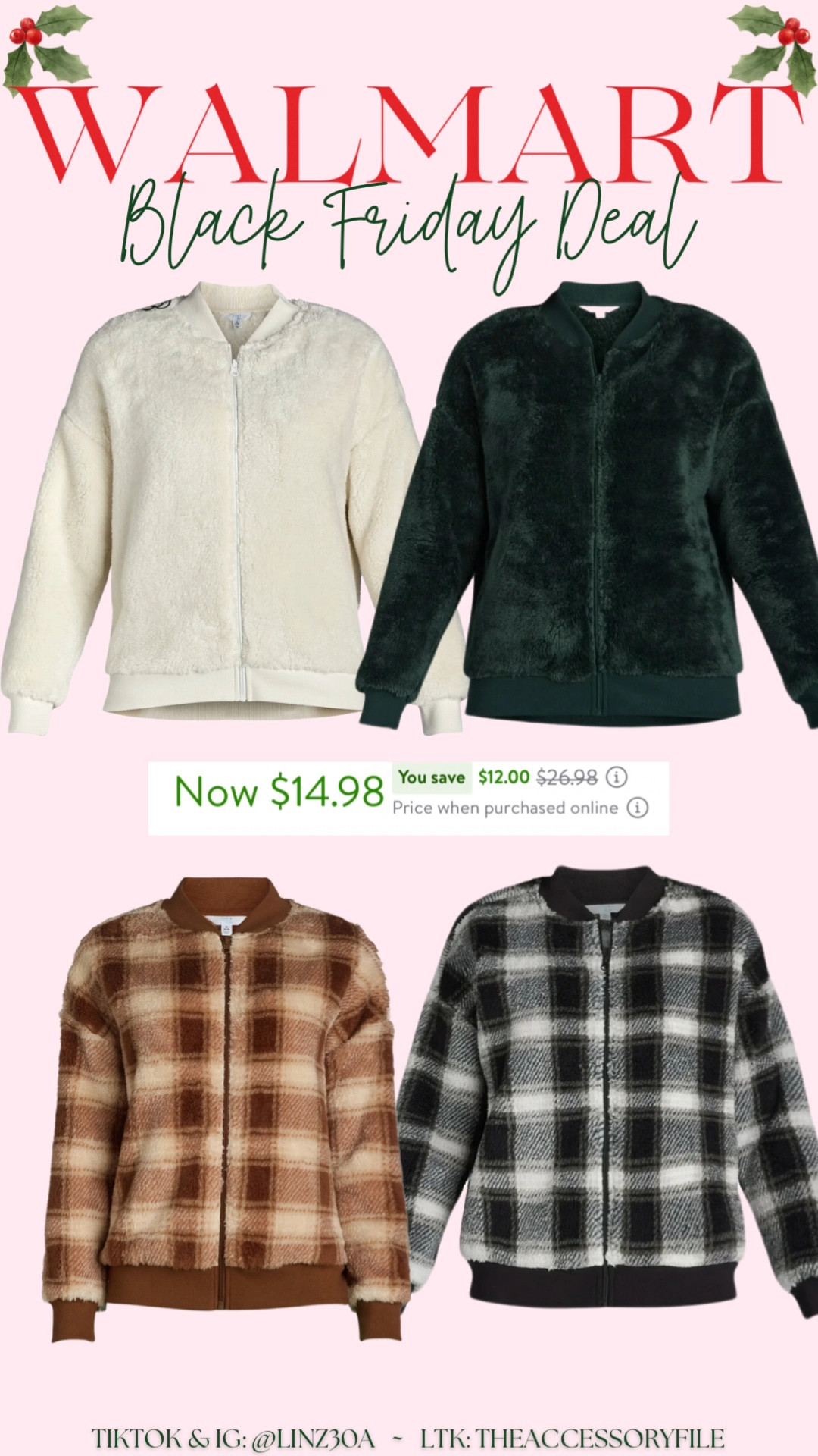 Fleece bomber jacket on major sale! 

Fall fashion, winter fashion, winter outfit, winter coat, fall outfit, fall coat, gifts for her 

#LTKGiftGuide #LTKSaleAlert #LTKCyberWeek