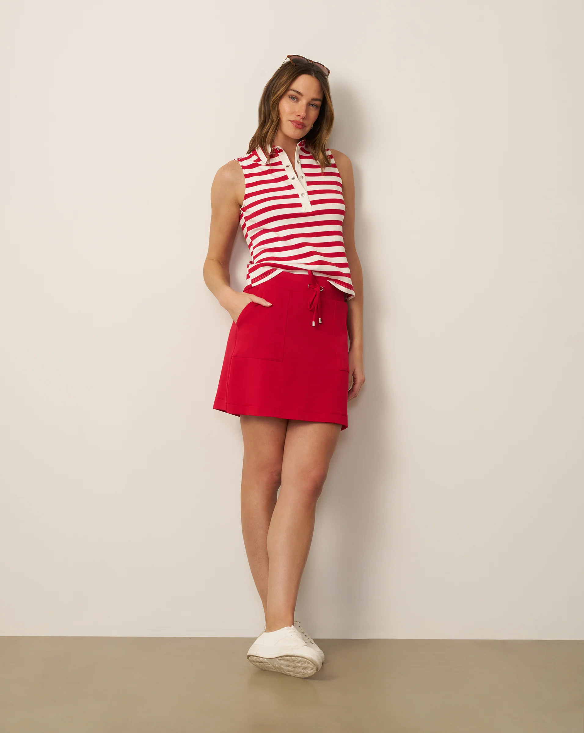 Snap Front Tank and Skort Set | Cable & Gauge