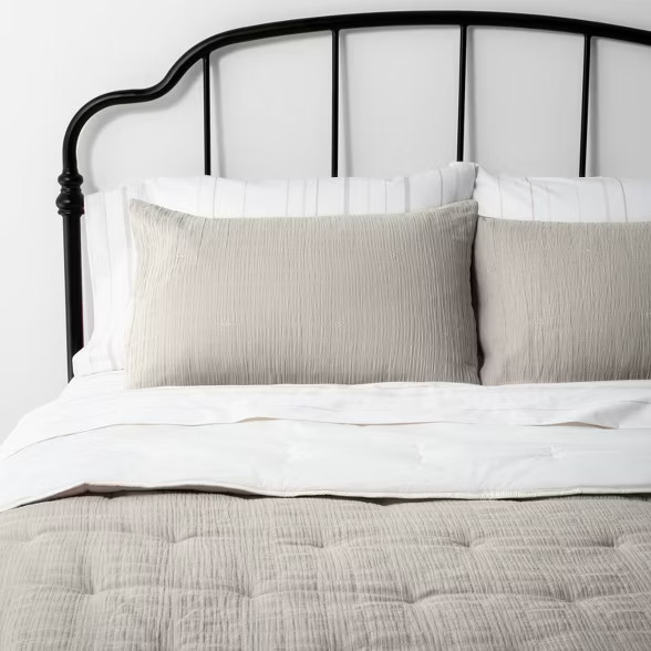 X Stitch Comforter & Sham Set - Hearth & Hand™ with Magnolia | Target