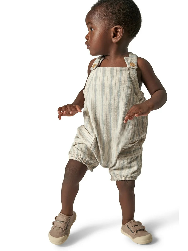 Modern Moments by Gerber Baby Boy Sleeveless Romper, Sizes 0/3 Months - 24 Months | Walmart (US)