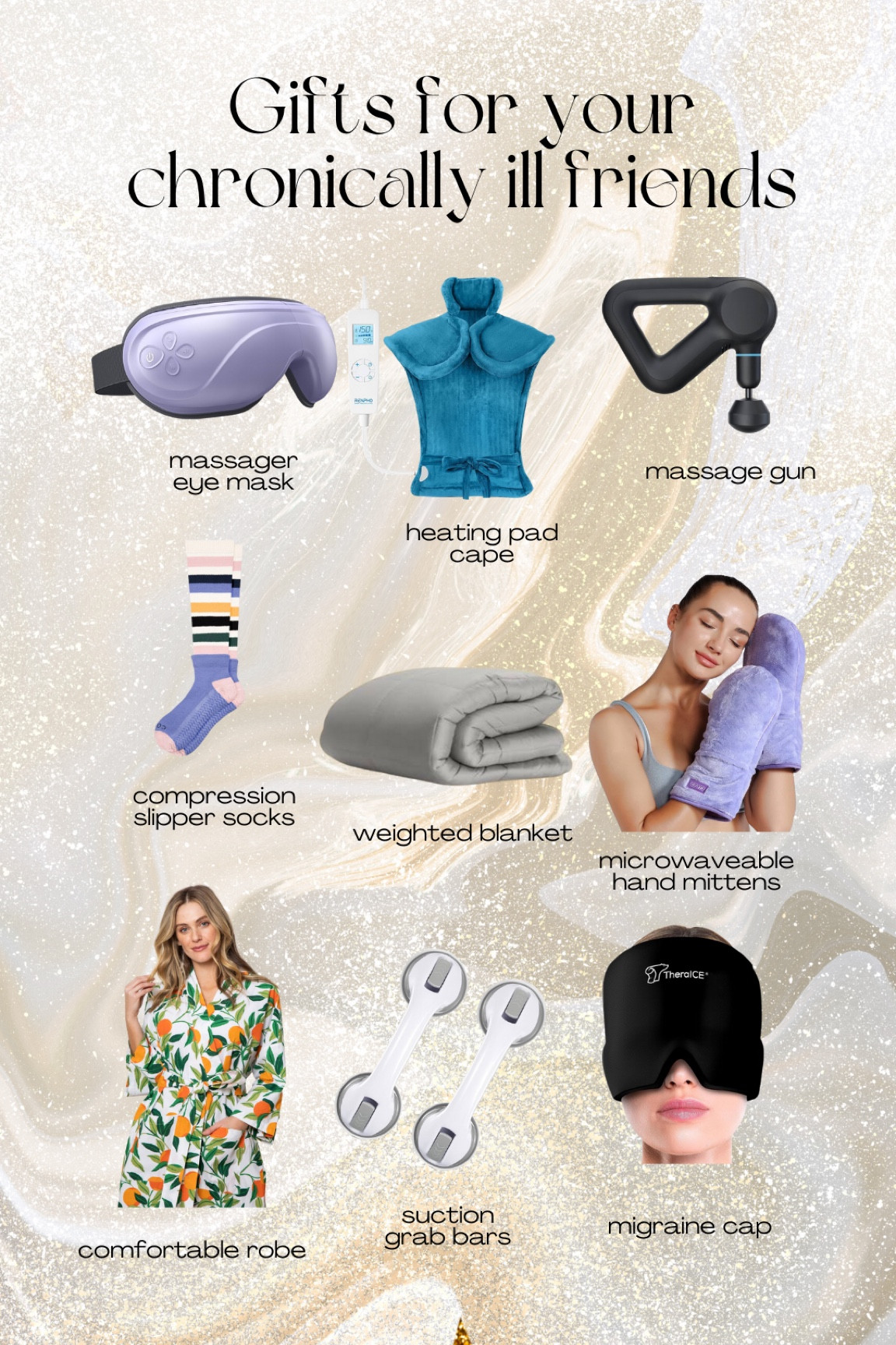 Holiday gift guide for your chronically ill friends! These are some of my very favorite products I use to manage my symptoms & pain 

#LTKsalealert #LTKGiftGuide #LTKHoliday