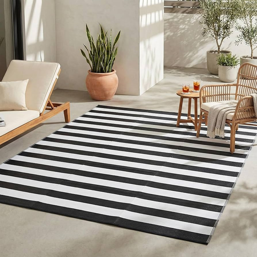 FH Home Outdoor Camping Rug - Waterproof, Fade Resistant, Reversible - Premium Recycled Plastic -... | Amazon (US)