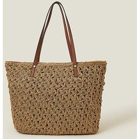 Accessorize Raffia Tote Bag | Simply Be (UK)