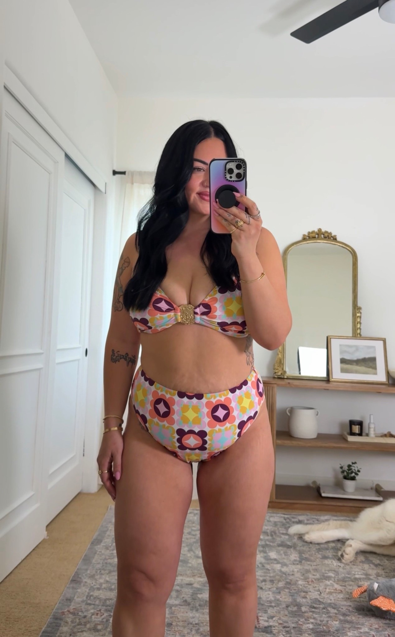 wearing a size xl in top and bottom of this bikini from @Anthropologie 

#LTKTravel #LTKMidsize #LTKSwim