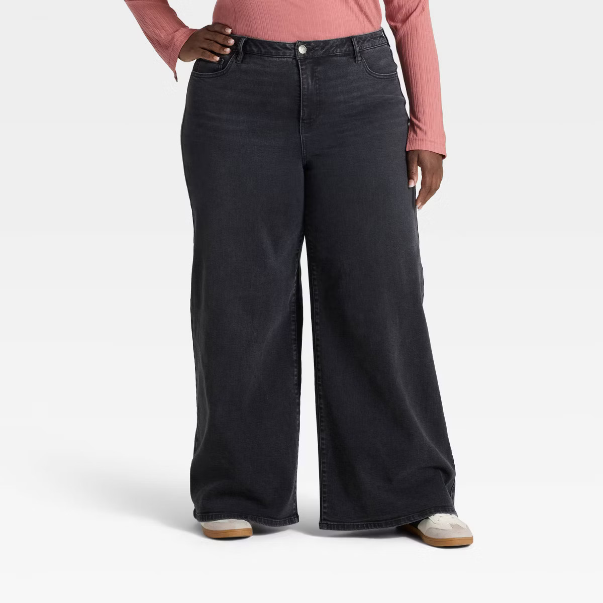Women's High-Rise Wide Leg Jeans - Ava & Viv™ | Target
