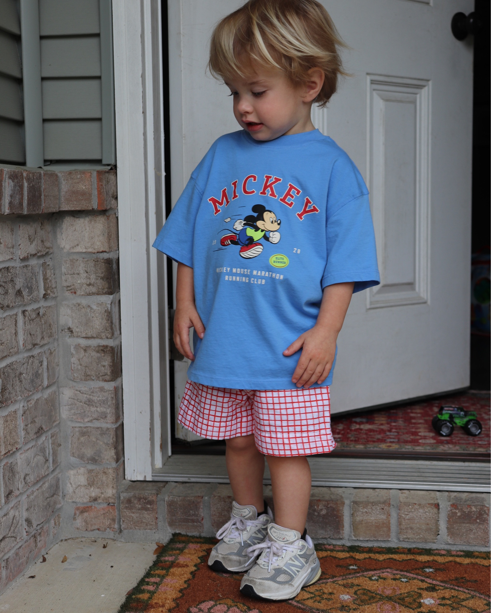 Loving his new Mickey shirt! 

#LTKKids #LTKootd #LTKBaby