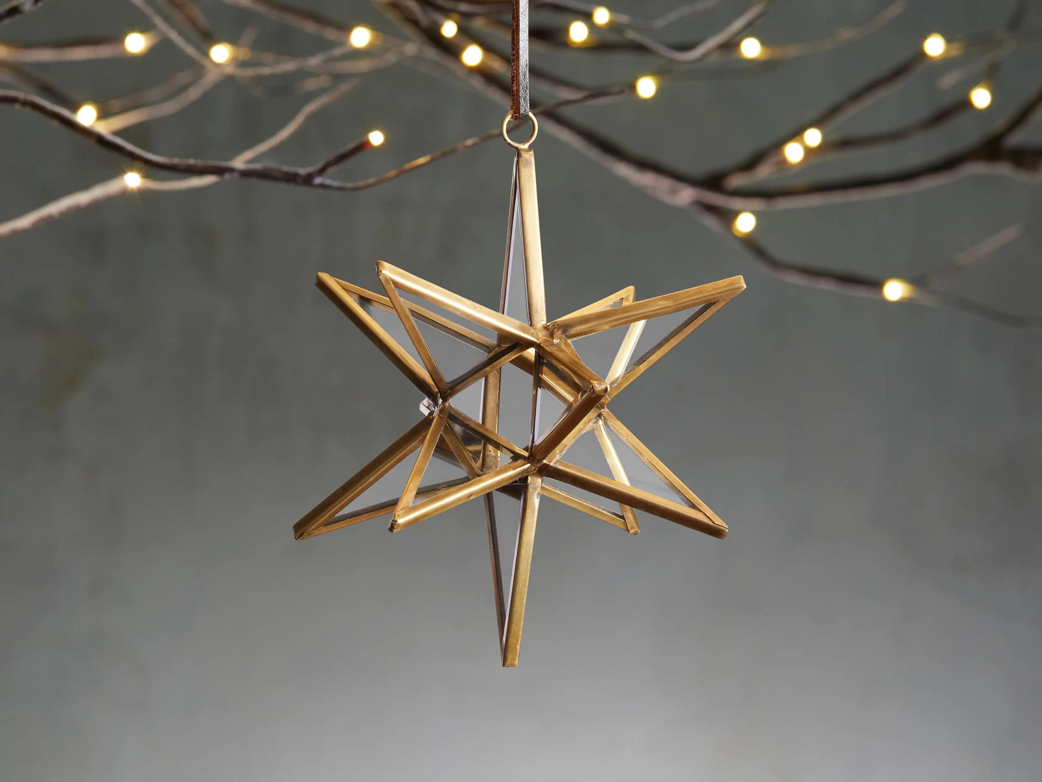 12 Point Moravian Star Ornament (set of 4) | Arhaus