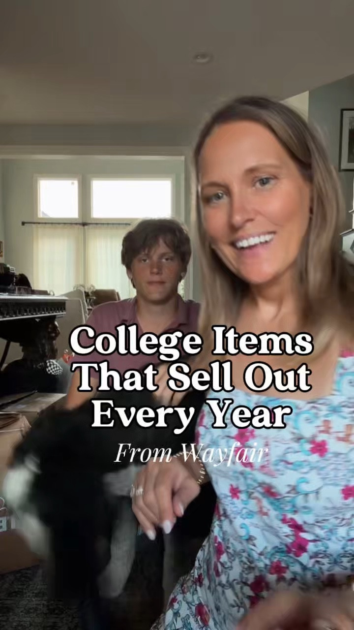 #ad My last son is going to college and I jumped on the ordering early, because things in the college dorm category tend to sell out by mid-July! 

These are the things all 4 of my other kids used and still use today in their young adult apartments too! 

Comment TWINS for all the dorm necessities to keep your kid comfy! 


@wayfair
#Wayfair 
#WayfairPartner #BacktoSchoolwithWayfair
#liketkit

#LTKdayinmylife #LTKOver40 #LTKmomlife