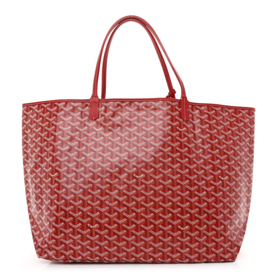 Goyardine Saint Louis GM Red | FASHIONPHILE (US)