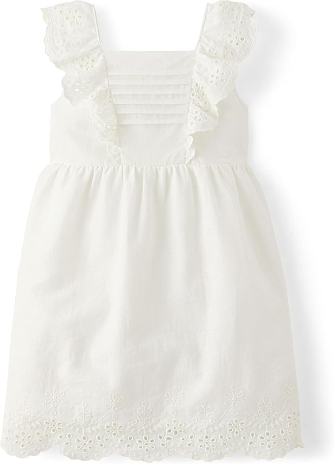 Gymboree Baby Girls' and Toddler Linen Summer Dresses | Amazon (US)