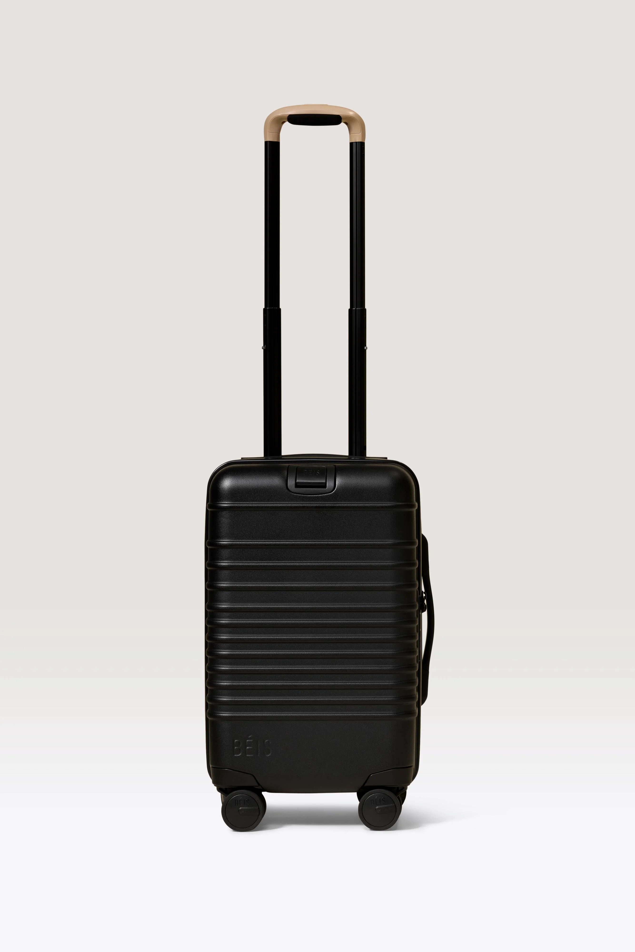 B\u00c9IS \u2018The Small Carry-On Roller\u2019 in Black - Black Small Carry-On Suitcase | BEIS