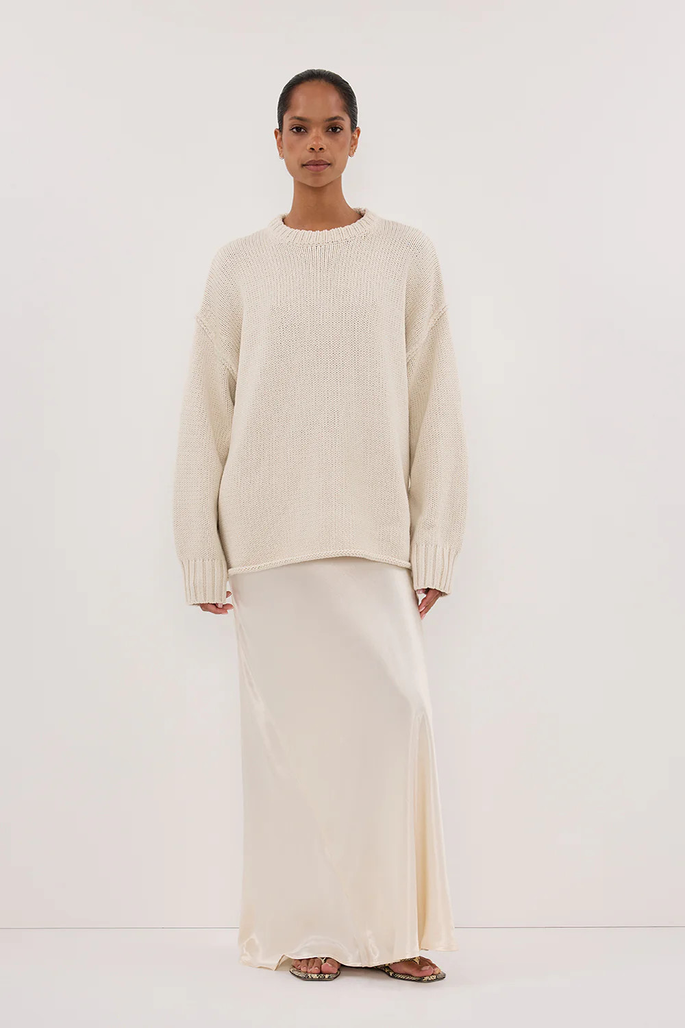 ROY PLASTER LONGLINE KNIT JUMPER | DISSH
