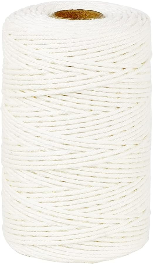 PerkHomy Cotton Butchers Twine String 500 Feet 2mm Twine for Cooking Food Safe Crafts Bakers Kitc... | Amazon (US)