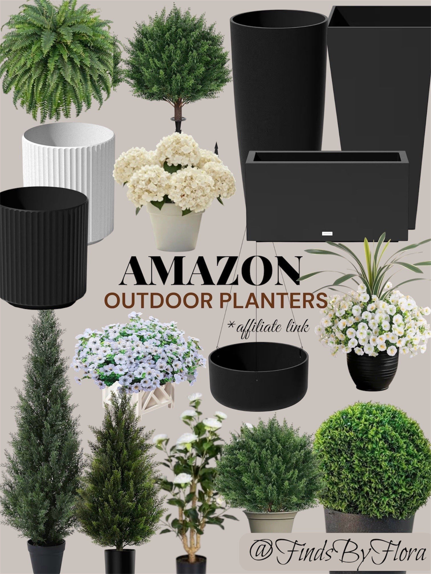 Amazon outdoor faux plants/flowers & pots of all sizes.

#LTKsummer #LTKhome #LTKcanada