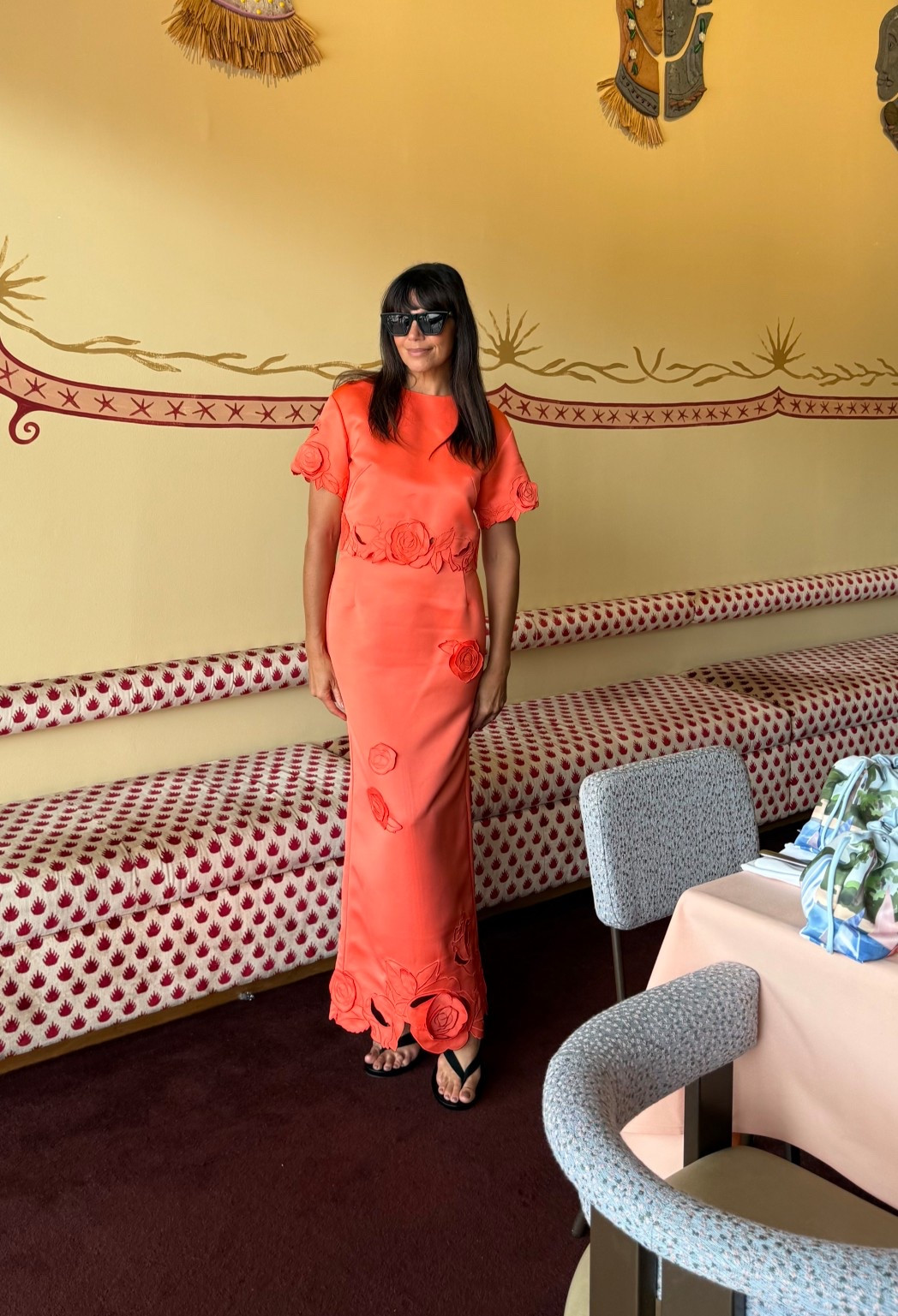 Aperol orange for a statement occasion dress / perfect for a wedding, the races or a birthday dress. It’s two pieces top and skirt so more versatile as you can split the pieces later and wear separately. I’m 5’8’’ and skirt sits just above ankles. 

#LTKaustralia #LTKstyletip #LTKwedding