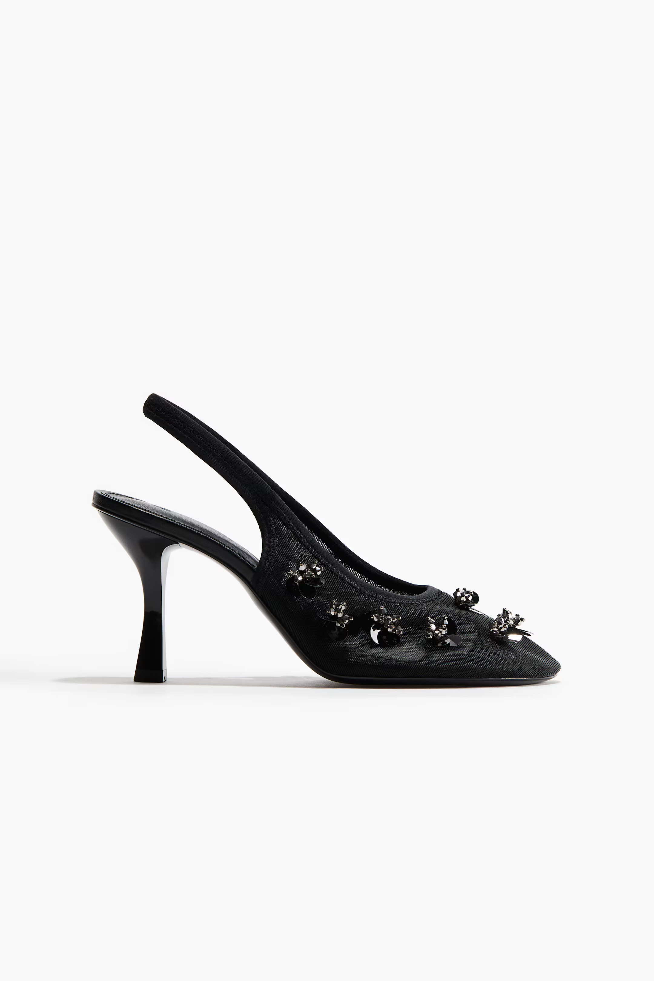Embellished Mesh Slingbacks | H&M (US + CA)