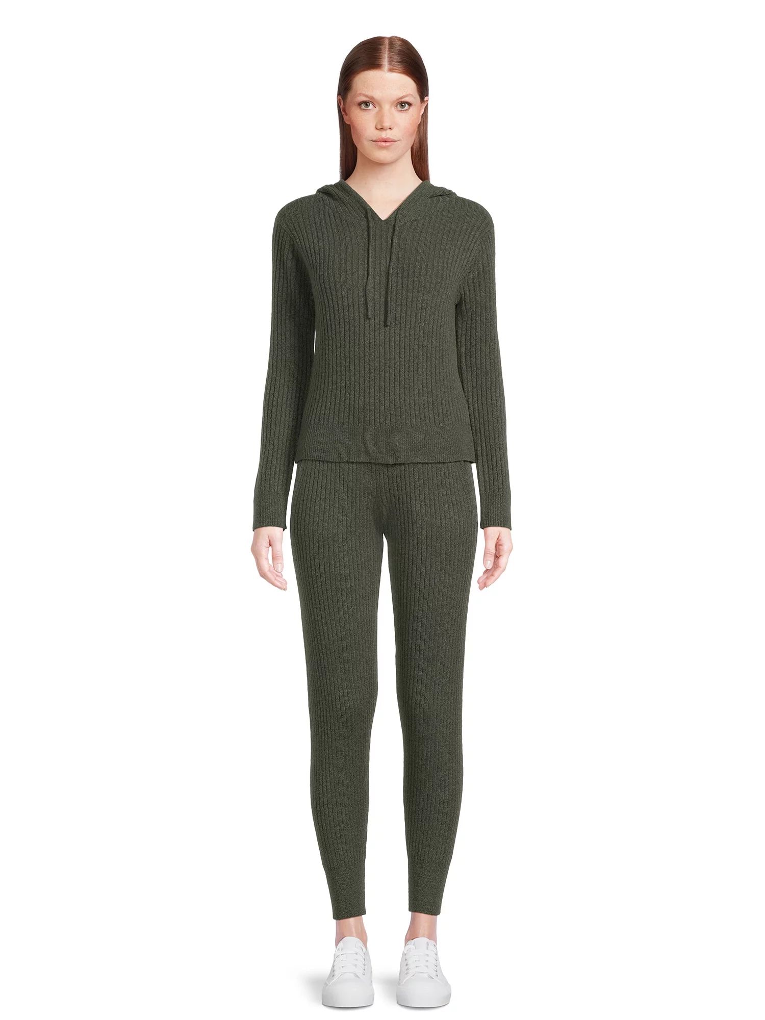 No Boundaries Juniors Hoodie and Joggers Sweater Set, 2-Piece, Sizes XS-3XL | Walmart (US)