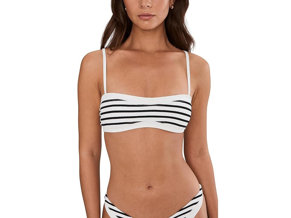 L*Space Madison Top Women's Clothing Sail Along Stripe : XL, Nylon/Spandex | Zappos