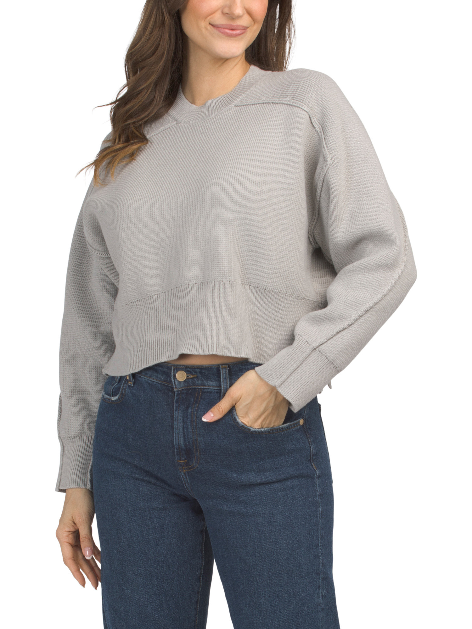 Wool Blend Lysa Crew Neck Sweater | Marshalls