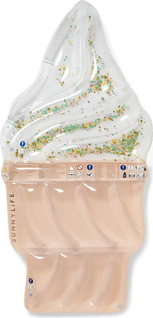 Luxe Ice Cream Sunday Pool Floatie | Nordstrom