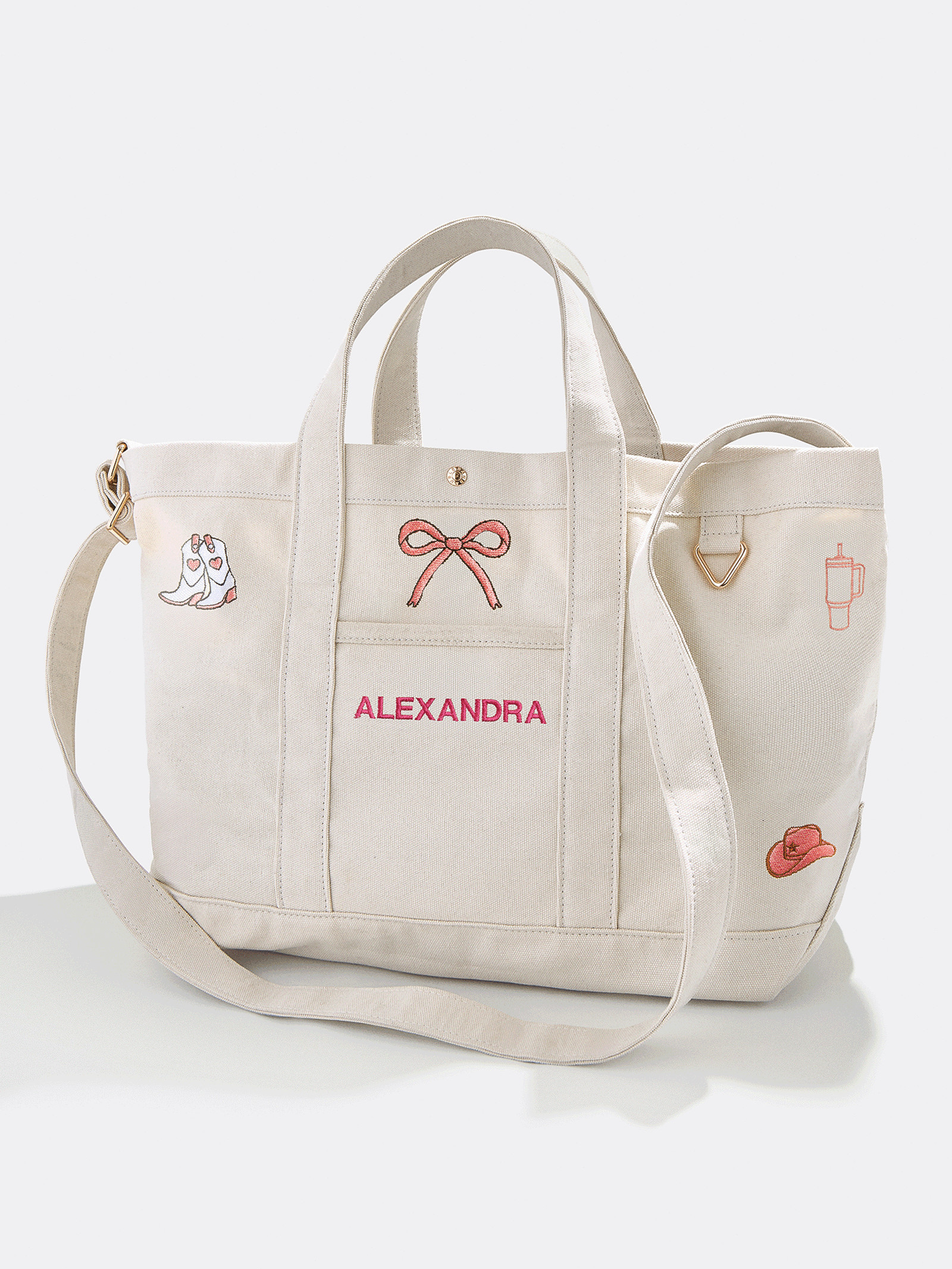 Large Custom Icon Tote - Large | BaubleBar