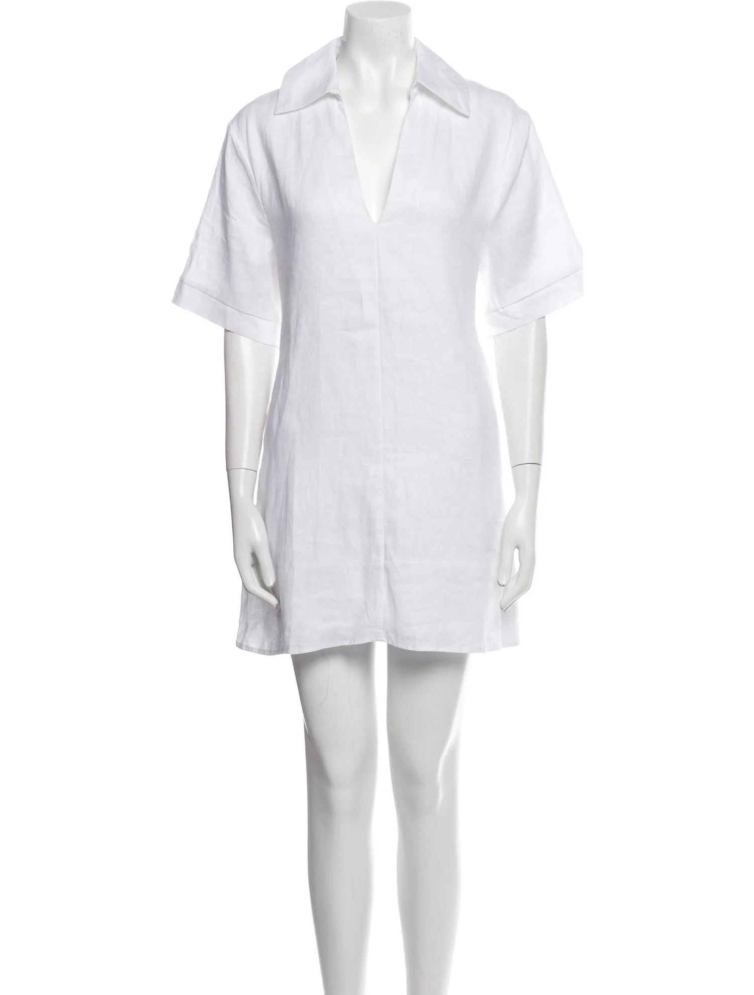 Linen Mini Dress w/ Tags | The RealReal
