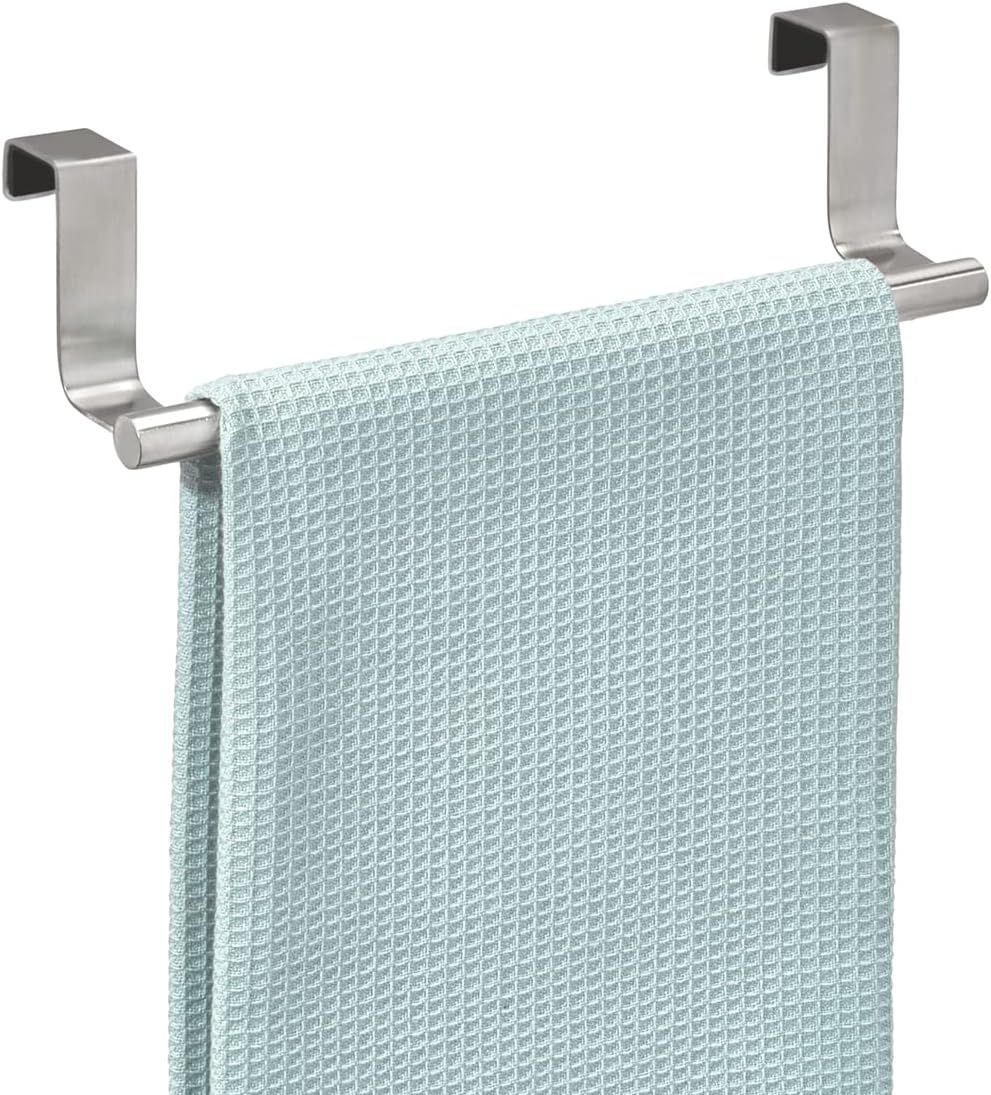 iDesign Forma Metal Over The Cabinet Towel Bar, Hand Towel and Washcloth Rack for Bathroom and Ki... | Amazon (CA)