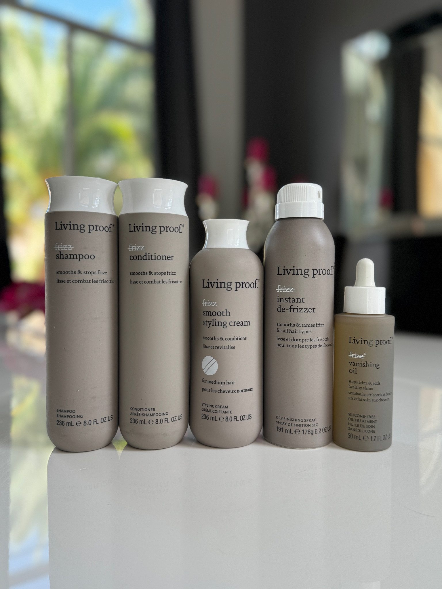 If you have frizzy hair Living Proof No Frizz collection is cruelty free & silicone free. It helps to smooth and hydrate hair, tame frizz, fly aways and static hair and enhance shine. I use the No Frizz shampoo and conditioner, then style with either the styling cream or oil. I save the instant de-frizzer for my winter haircare when my hairs super static! Use discount code EVE10 for 10% OFF Living Proof.

#LTKSaleAlert #LTKBeauty