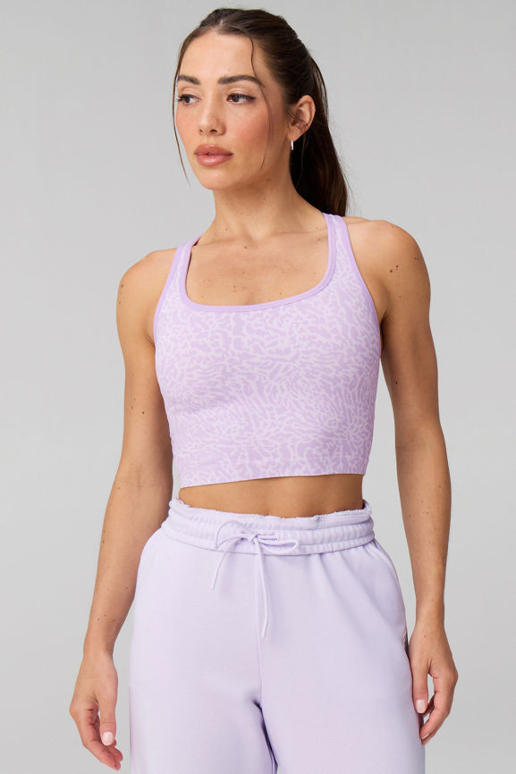 Seamless Cropped Built-In Bra Tank | Fabletics