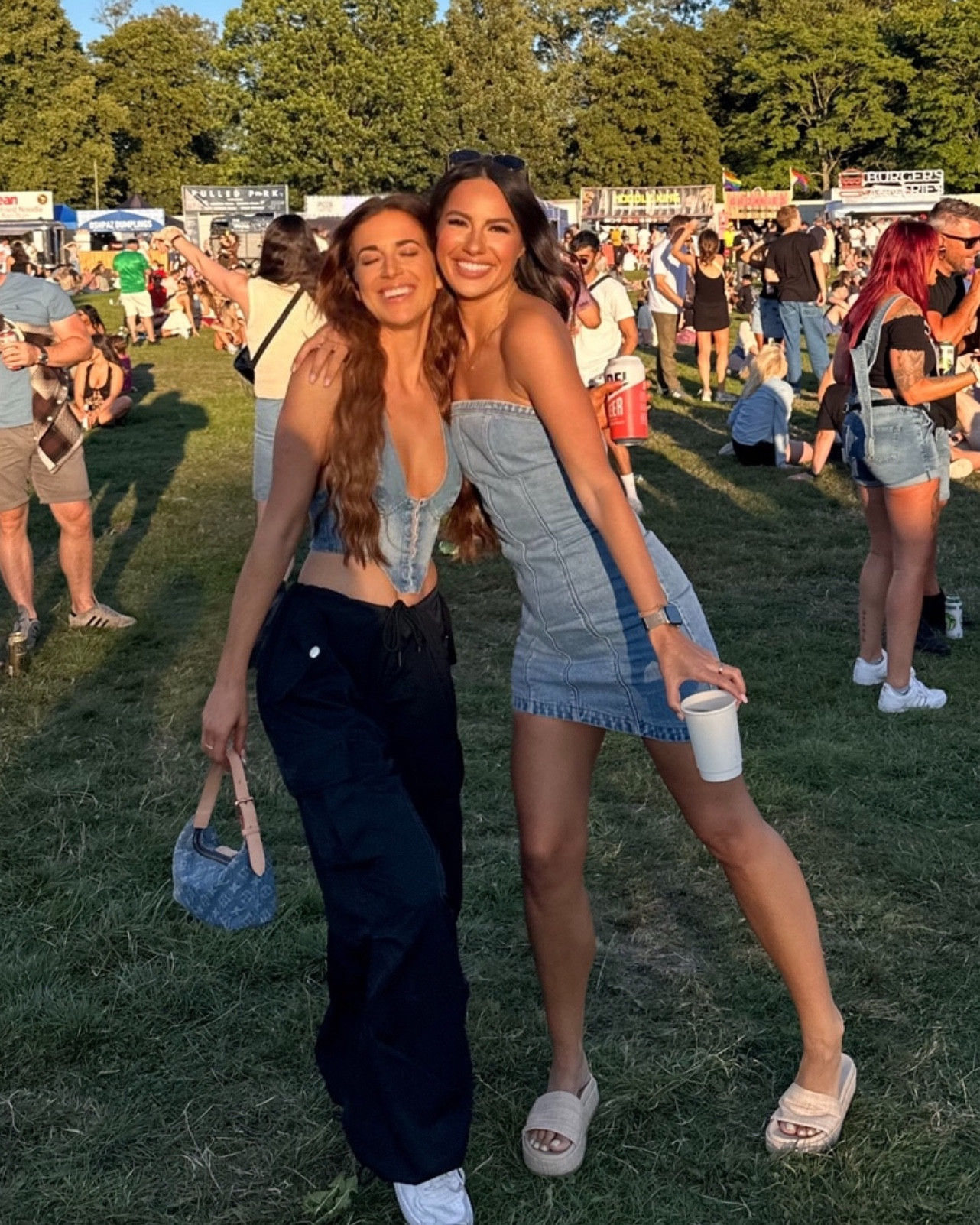 The perfect jean dress 🖤

#LTKFindsUnder100 #LTKxVICI #LTKStyleTip