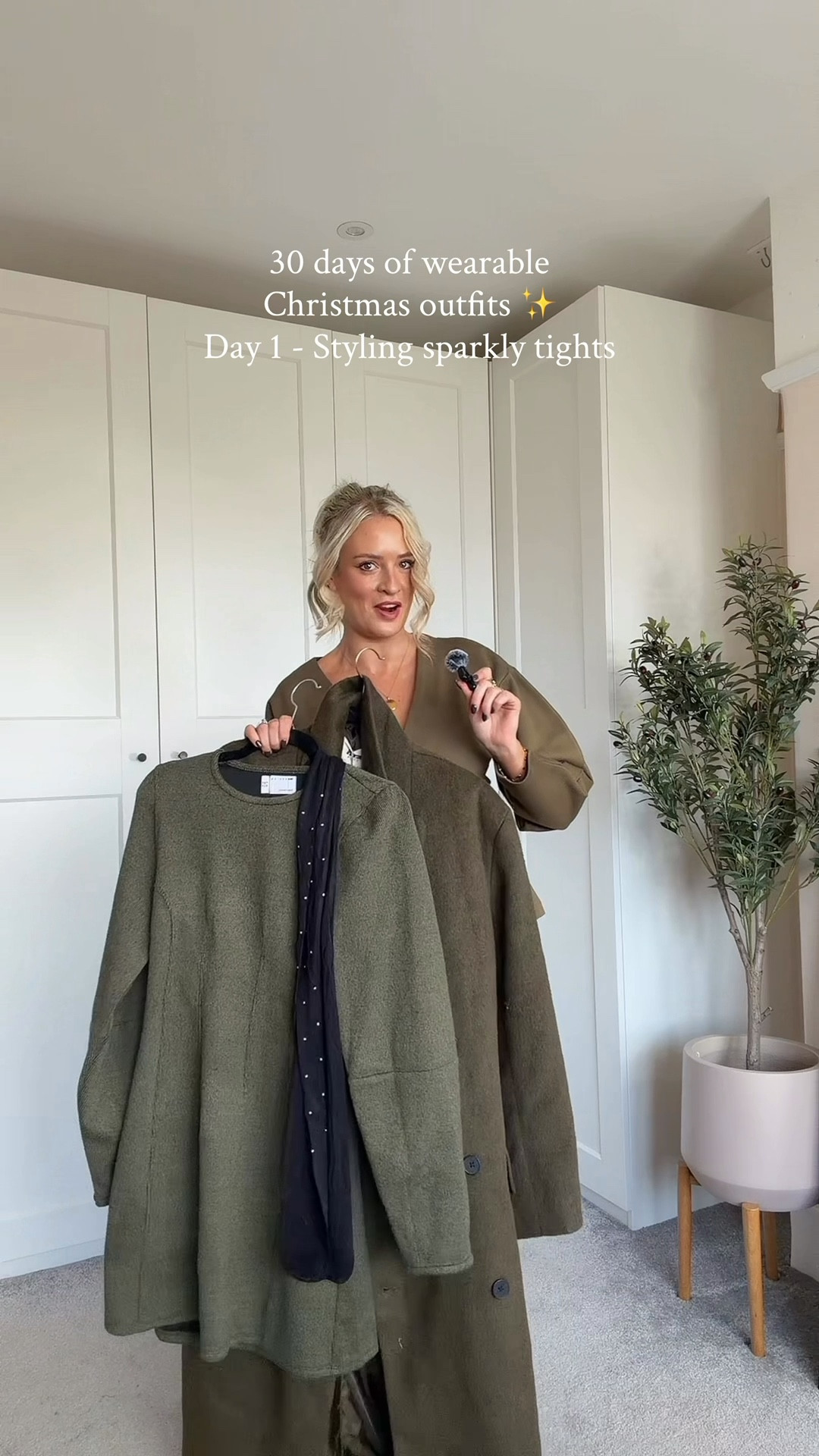 30 days of Christmas - day 1!! Styling sparkly tights ✨ 

Christmas outfit, festive outfit, sparkle tights 

#LTKwinter #LTKuk #LTKfestive