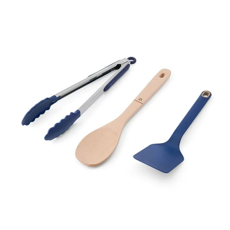Beautiful 3-piece Essential Cooking Set in Blueberry Pie by Drew Barrymore | Walmart (US)