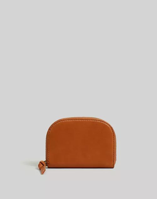 The Zip Wallet in Leather | Madewell