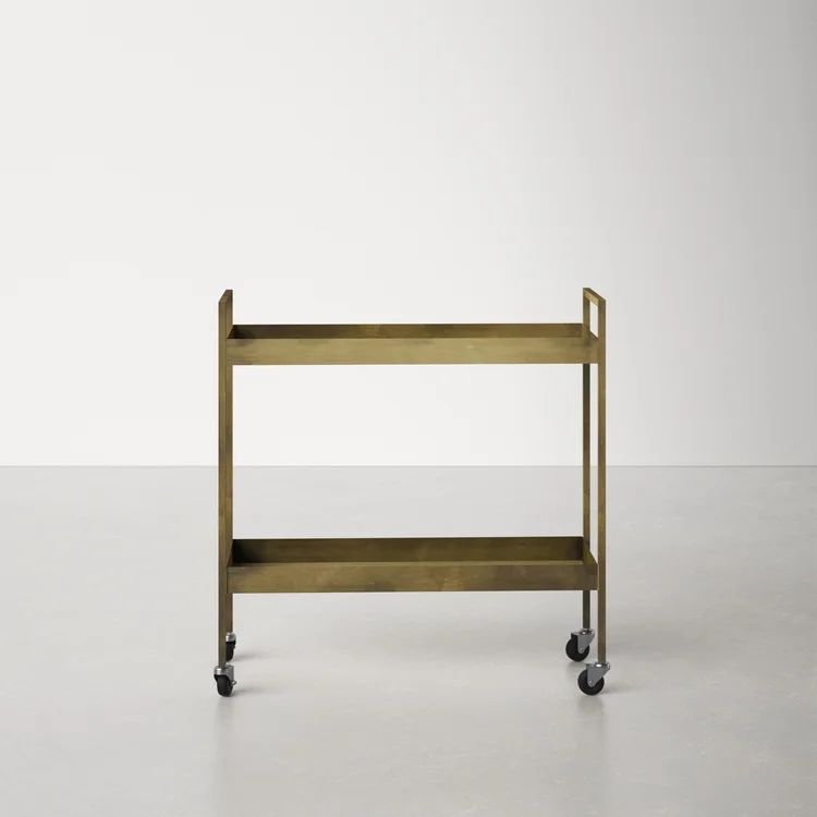 Mykonos Metal Bar Cart | Wayfair North America