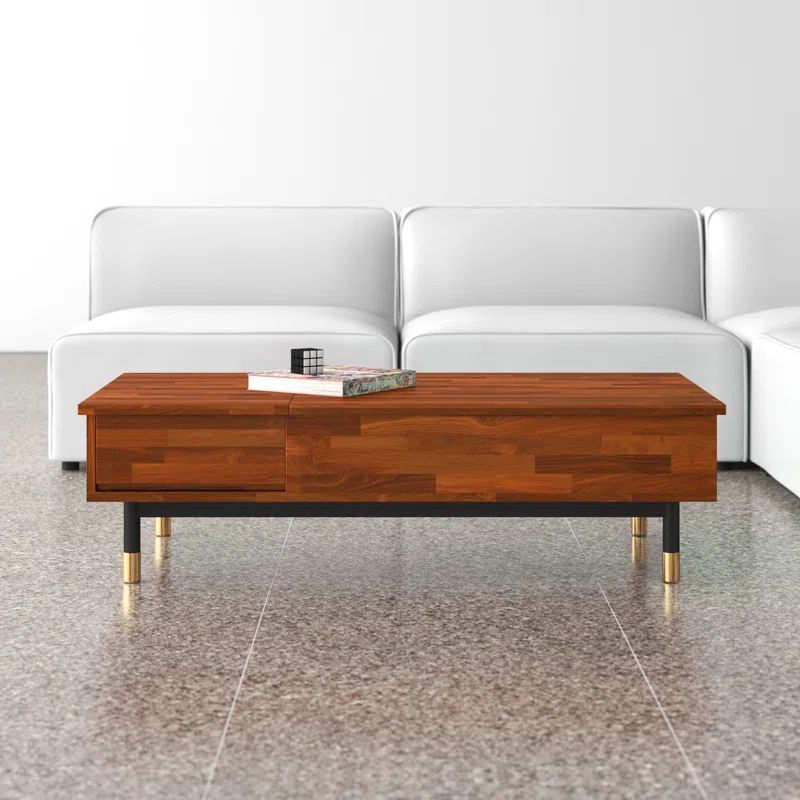 AllModern Dakota Solid Wood Top Coffee Table & Reviews | Wayfair | Wayfair North America