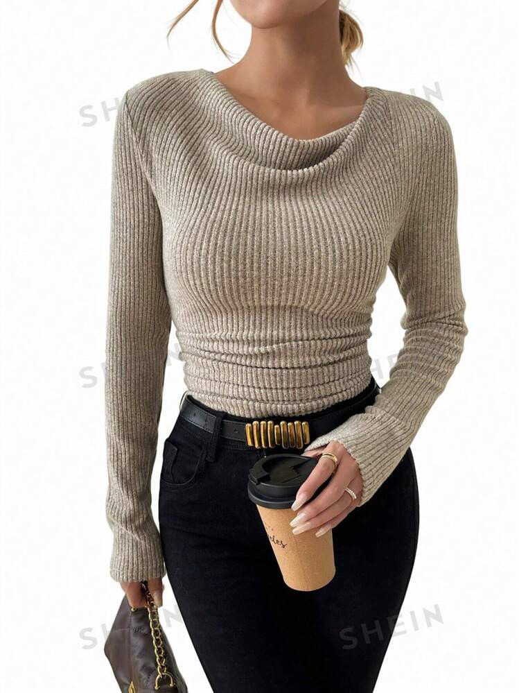 DAZY Women's Lace Patchwork Pocket Casual Sweatpants, Daily Wear | SHEIN