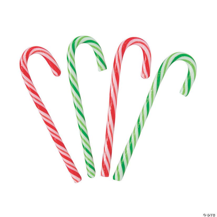 Candy Cane Assortment - 24 Pc. | Oriental Trading Company