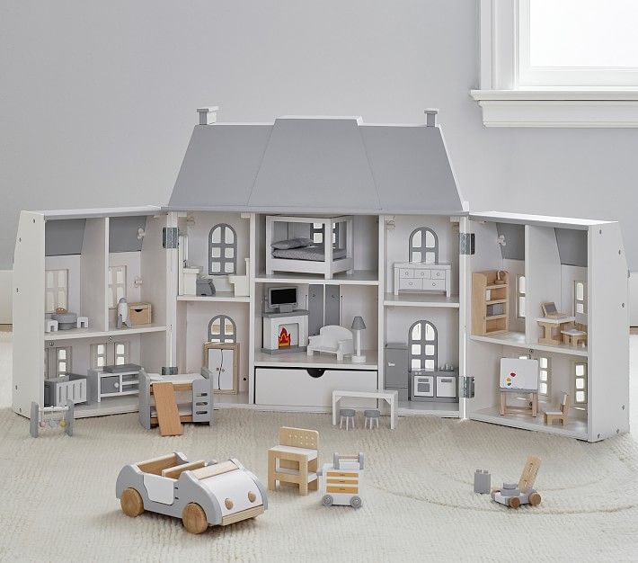 8 Room Full Dollhouse Accesory Set | Pottery Barn Kids