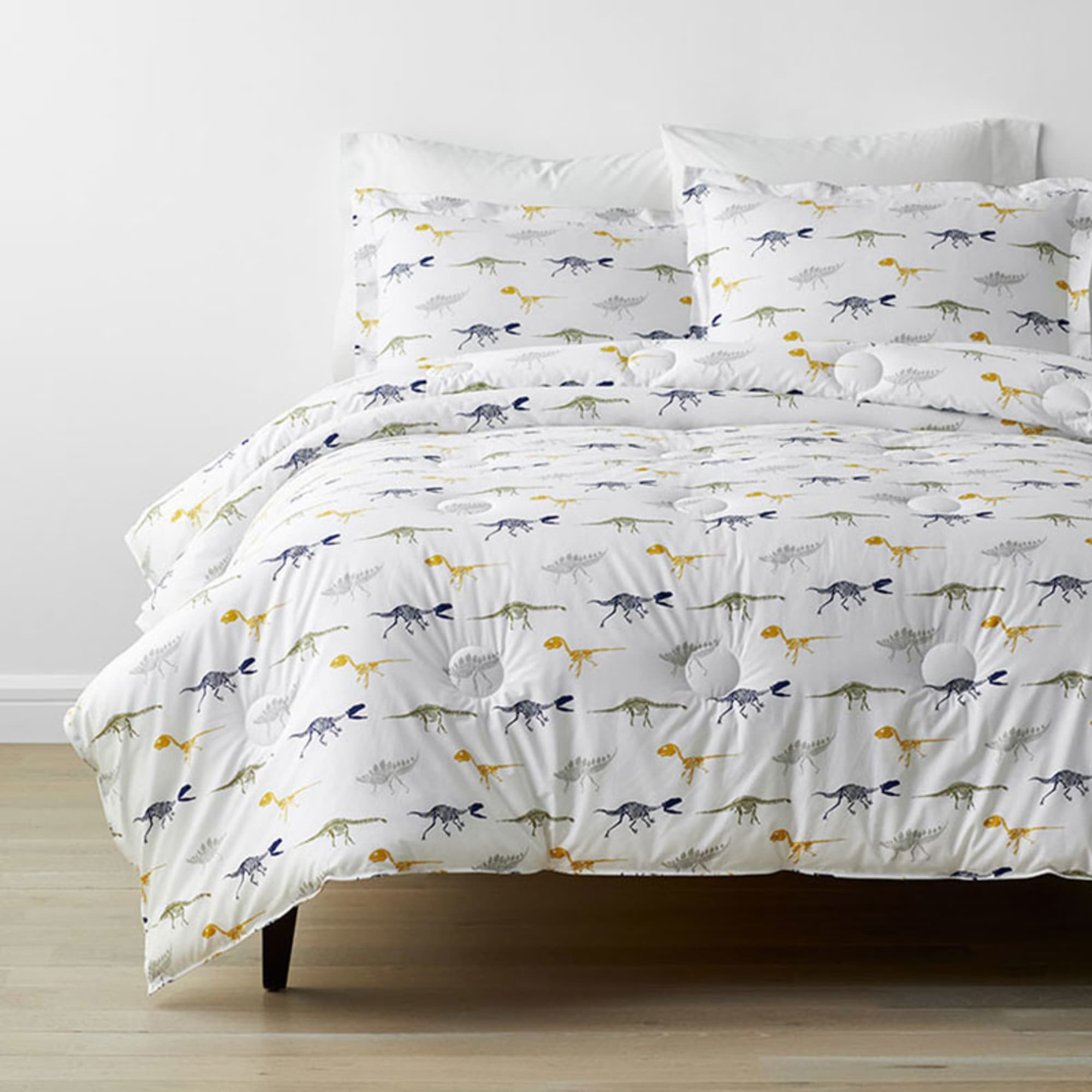 Company Kids™ Dinosaur Fossils Organic Cotton Percale Comforter Set | The Company Store