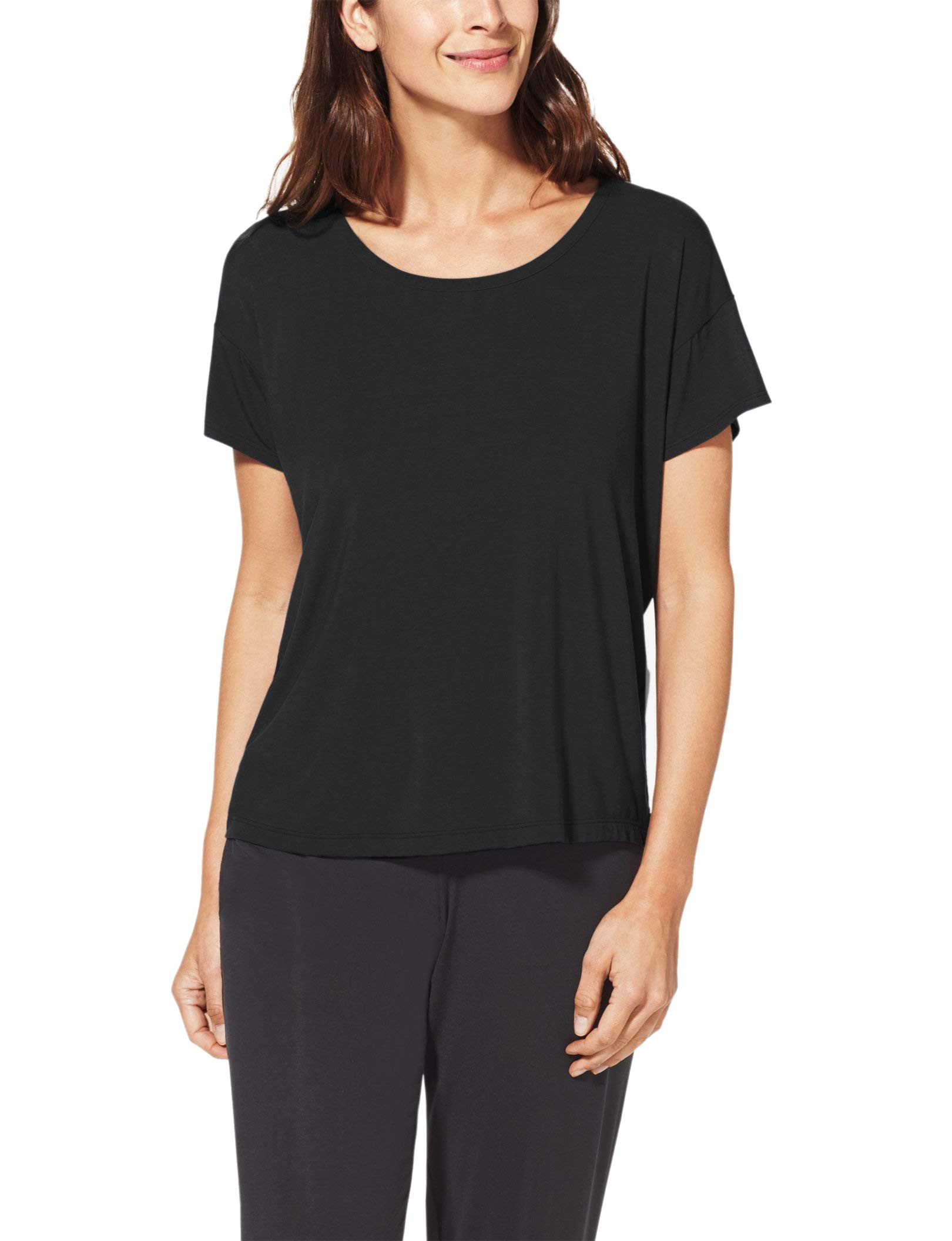 Tommy John Women's Second Skin Pajama Tee - Comfortable Breathable Sleep T-Shirt for Women | Amazon (US)