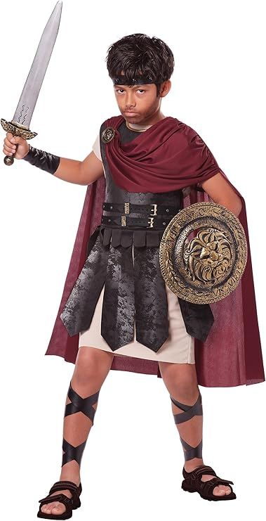 Child Spartan Warrior Costume | Amazon (US)