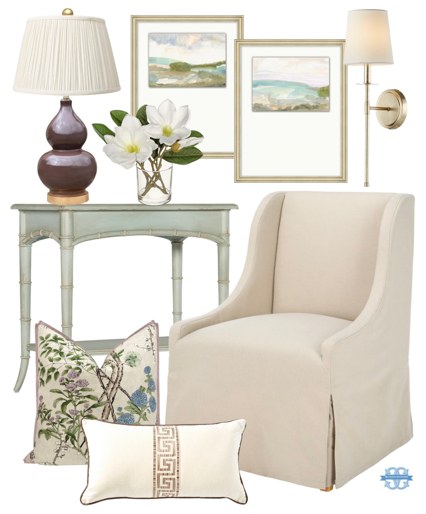 Neutral home finds!🤍

Home Decor, Grandmillennial, Chair, Side Table, Art, Lamp, Classic Decor

#LTKHome