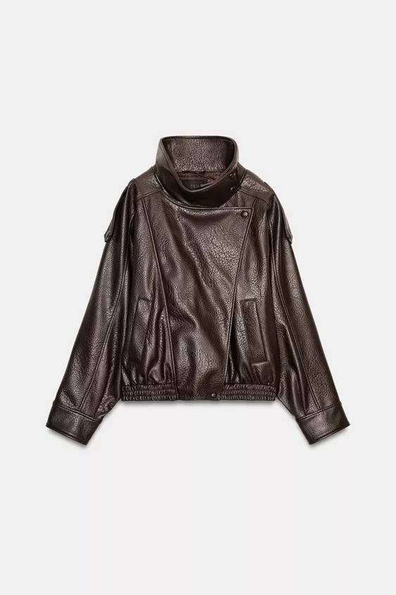 FAUX LEATHER JACKET | Zara UK