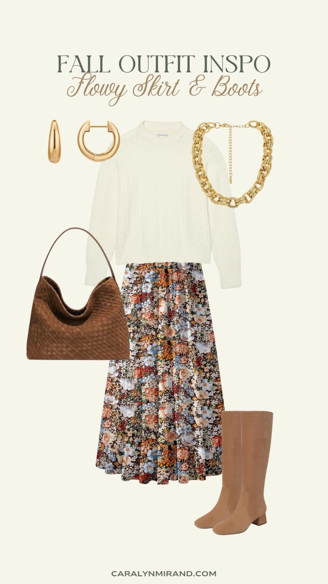 Fall outfit inspo - boots - fall sweater - flowy skirt & boots

#LTKStyleTip #LTKSeasonal