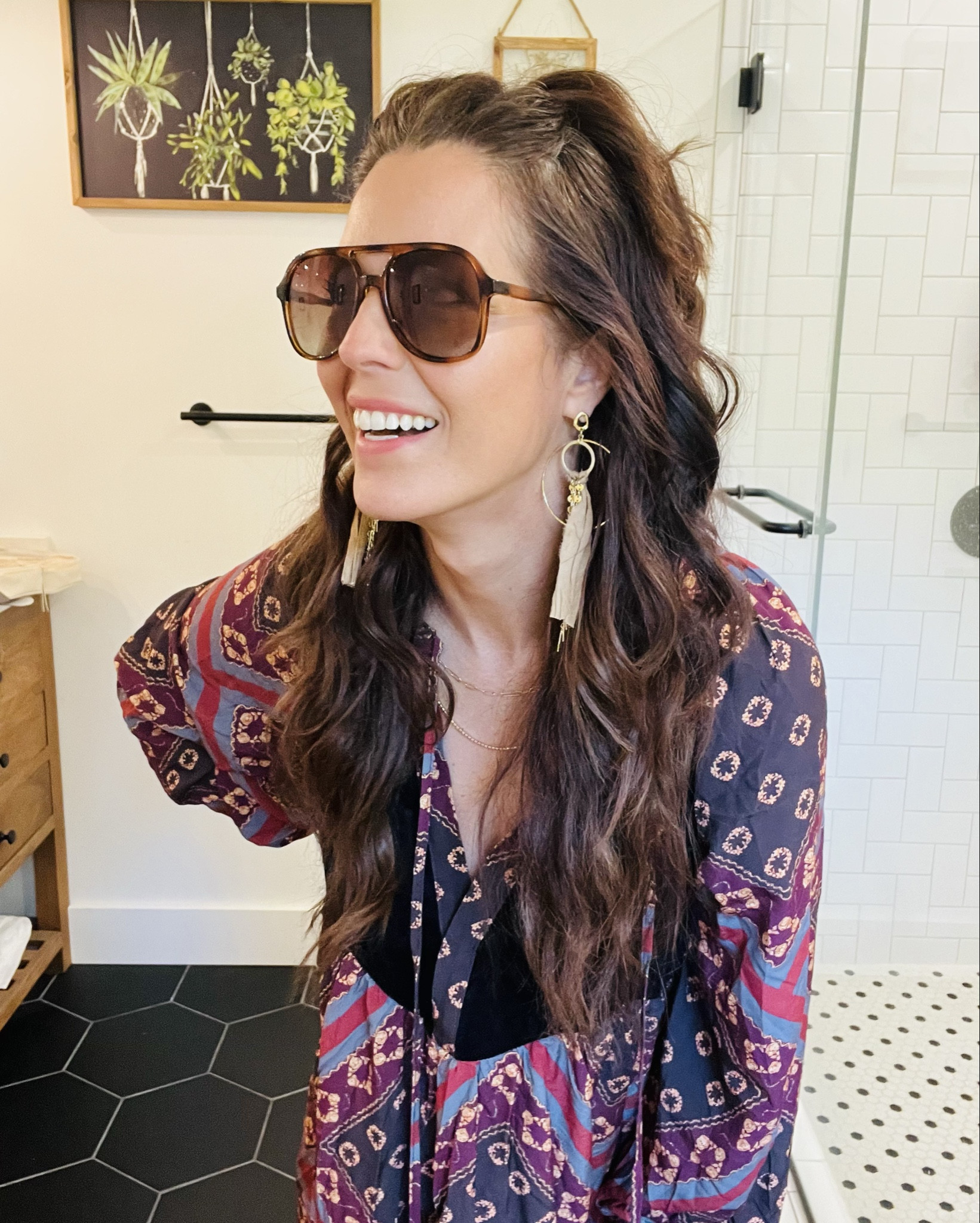 ✨ This boho western fall tunic is giving me all of the Practical Magic Fall vibes ✨ 

We’re hitting up a pumpkin festival today and I want to be comfy and cute. I love the retro vibe the sunglasses give. To pull it together. Never skip the details! 🎃 

I’m 5’3, 125lbs. I wear a size small 

#falloutfit #fallvibes #falltunic #boho #western #mircoinfluencer 





#LTKShoeCrush #LTKOver40 #LTKSeasonal