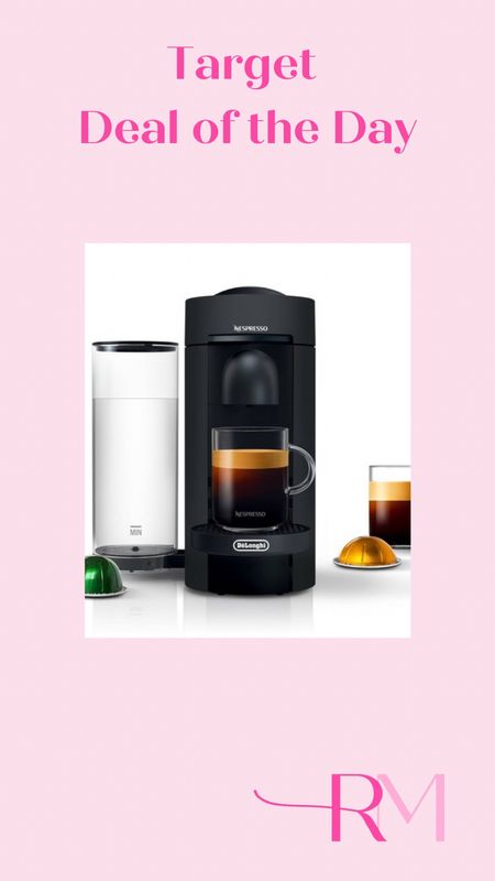 Target circle daily deal Nespresso vertuo coffee and espresso maker
$139.99 in cart

#LTKsalealert #LTKhome #LTKfamily