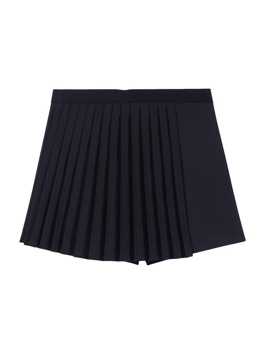 Straight-Fit Pleated Shorts | Saks Fifth Avenue