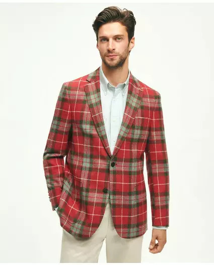 Classic Fit Wool Tweed Plaid Sport Coat | Brooks Brothers
